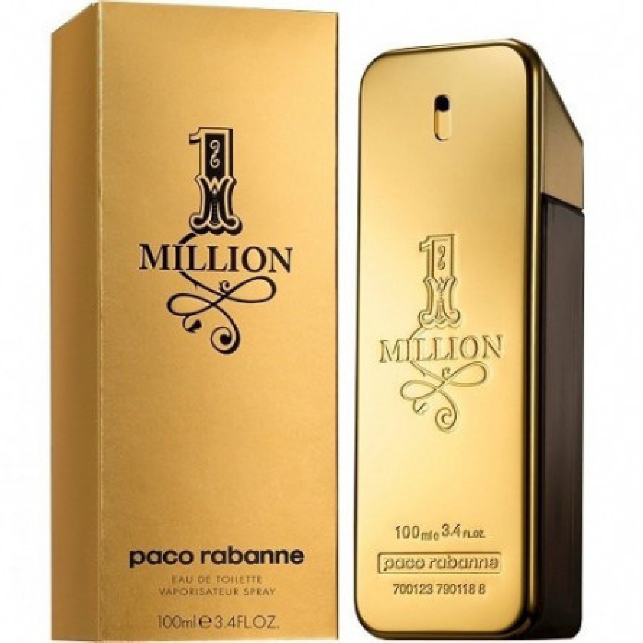 عطر ادکلن پاکو رابان وان میلیون مردانه حجم 100میل Paco Rabanne 1 Million