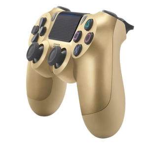 دسته بازی بی سیم سونی Dualshock 4 High Copy درجه یک طرح Gold مناسب برای PS4