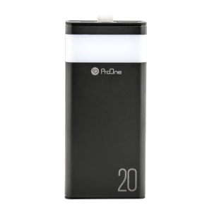 پاوربانک پرووان مدل PPB5204PD ظرفیت 20000 میلی آمپر ساعت