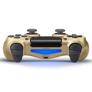 دسته بازی بی سیم سونی Dualshock 4 High Copy درجه یک طرح Gold مناسب برای PS4