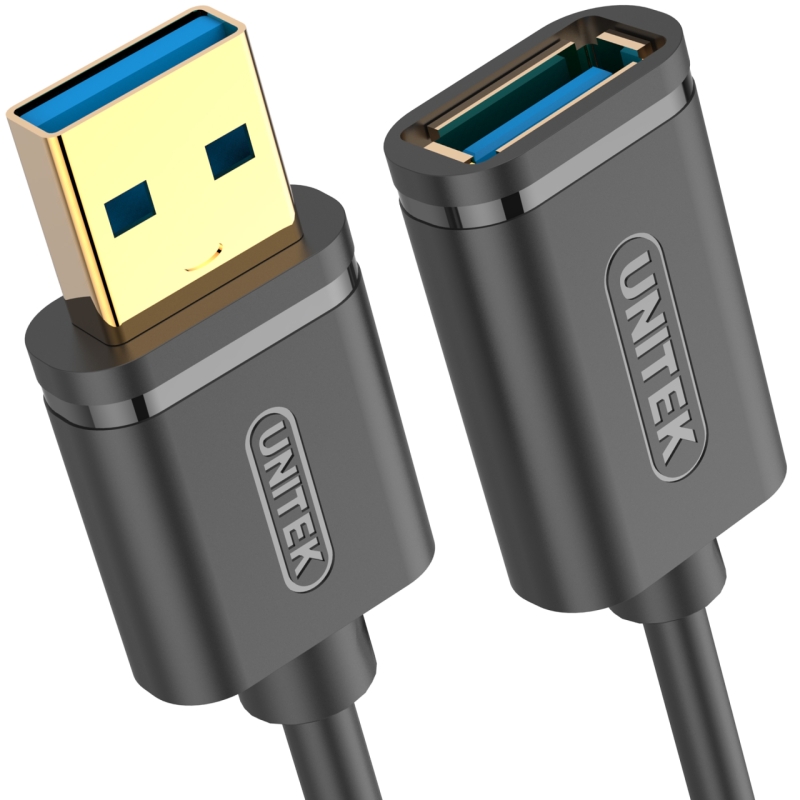 کابل افزایش طول USB 3.0 برند UNITEK مدل Y-C458GBK به طول 1.5 متر