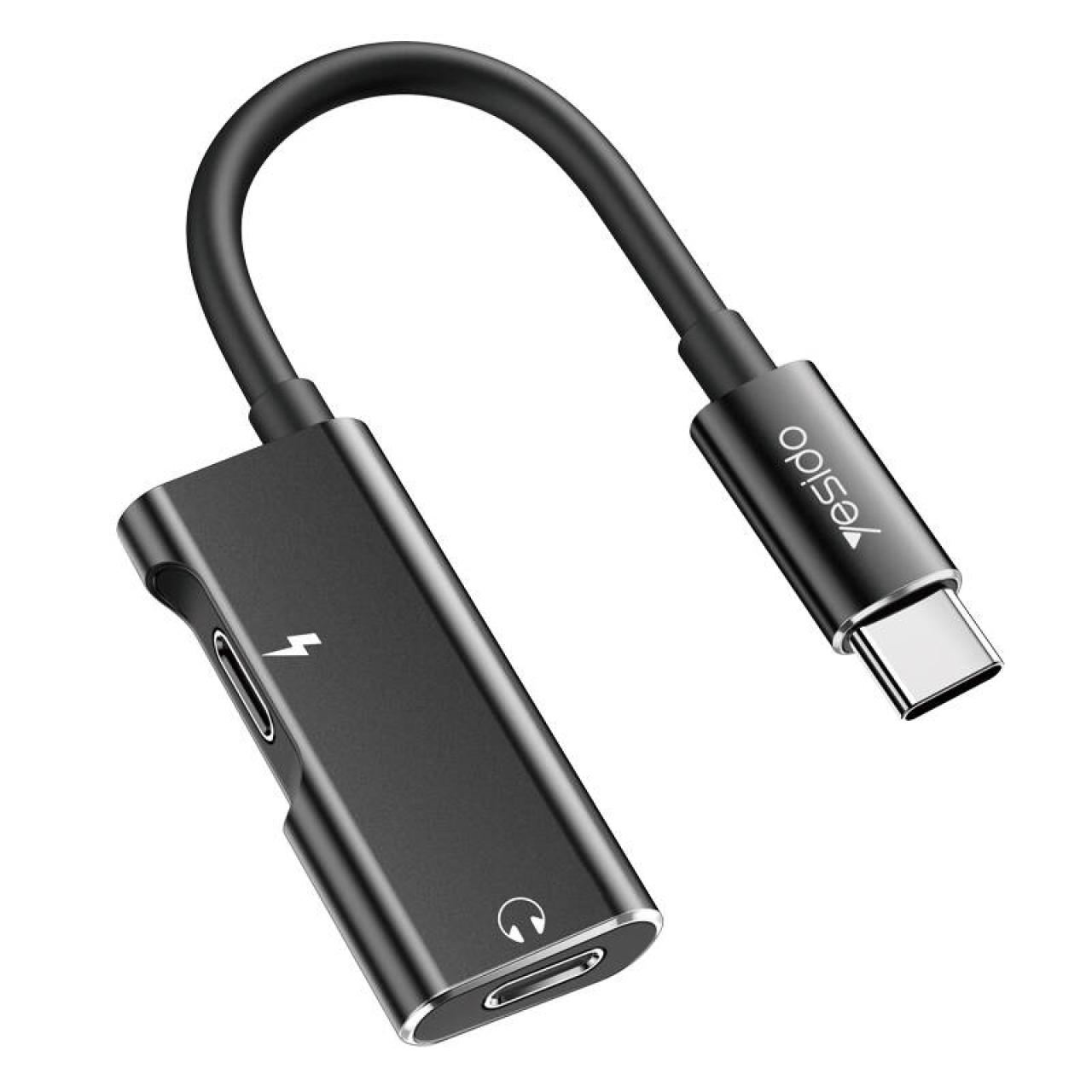 مبدل 1 به 2 USB-C یسیدو مدل YAU23