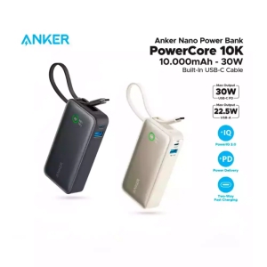 پاوربانک انکر مدل PowerCore A1259 ظرفیت 10000 میلی آمپر ساعت