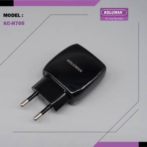 شارژر دیواری  کلومن مدل KC-H705 به همراه کابل تبدیل USB -C