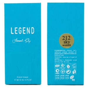 عطر جیبی زنانه عماد آرا مدل  Legend SKY حجم 30 میلی لیتر