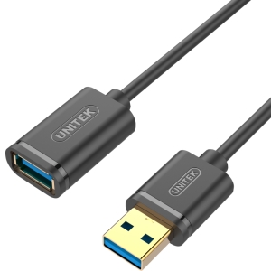 کابل افزایش طول USB 3.0 برند UNITEK مدل Y-C458GBK به طول 1.5 متر