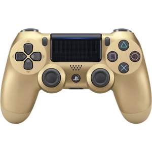 دسته بازی بی سیم سونی Dualshock 4 High Copy درجه یک طرح Gold مناسب برای PS4