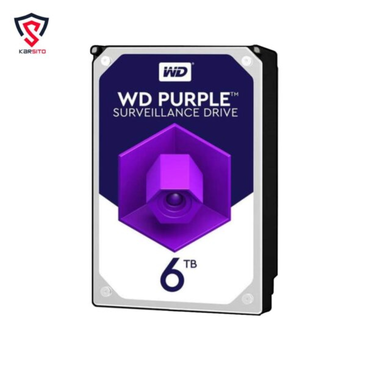 هارددیسک اینترنال وسترن دیجیتال مدل Purple ظرفیت 6 ترابایت