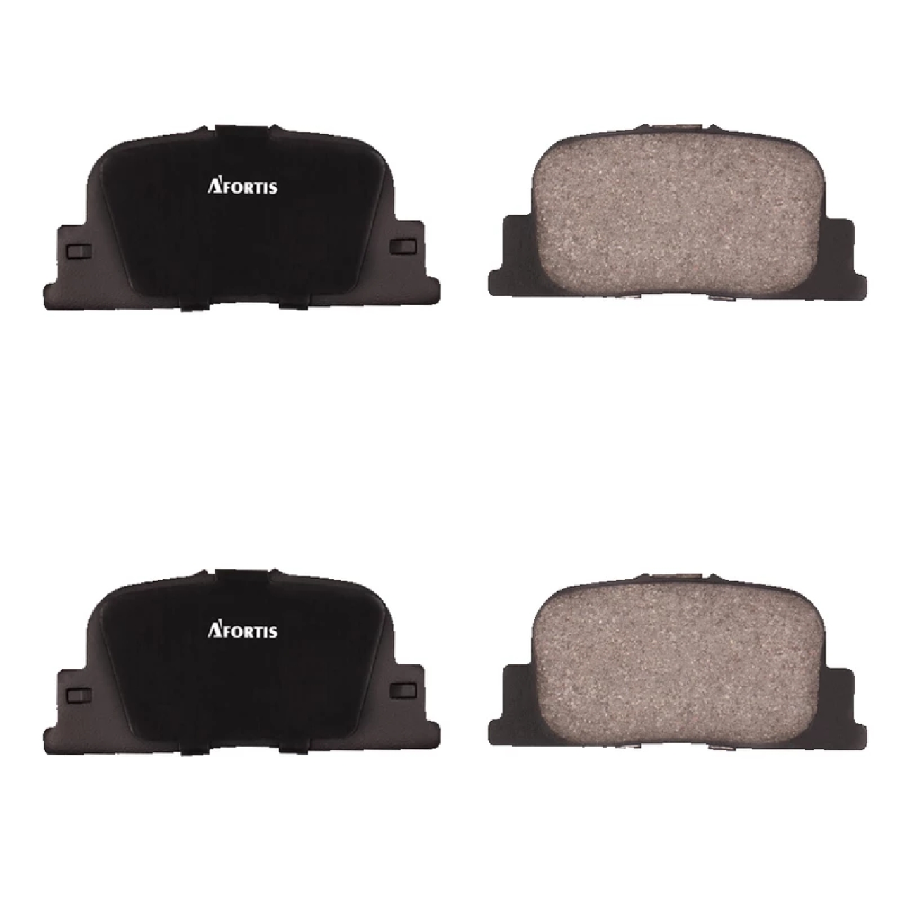 لنت ترمز عقب آفورتیس کد 831 مناسب برای تویوتا کمری 2005 ، لیفان 620 بسته 4 عددی 