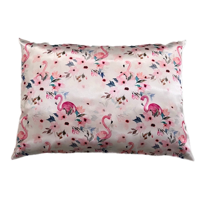 ساتن ابریشم طرح فلامینگو