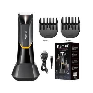  ماشین اصلاح موی بدن شارژی ضدآب کمی مدل Kemei Body Hair Trimmer KM-3208 