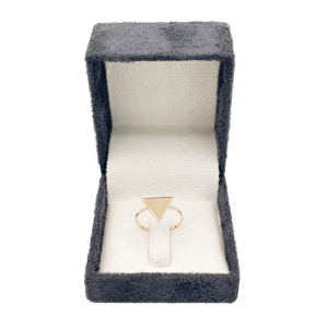 انگشتر طلای 18 عیار طرح مینیمال کد A024