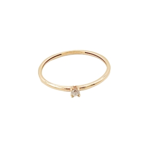 انگشتر طلای 18 عیار طرح مینیمال کد A043