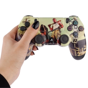 دسته بازی بی سیم سونی Dualshock 4 High Copy درجه یک طرح GTA V مناسب برای PS4