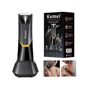  ماشین اصلاح موی بدن شارژی ضدآب کمی مدل Kemei Body Hair Trimmer KM-3208 