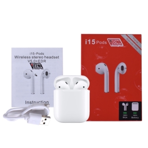 هندزفری بلوتوث ورنا مدل i15 pods