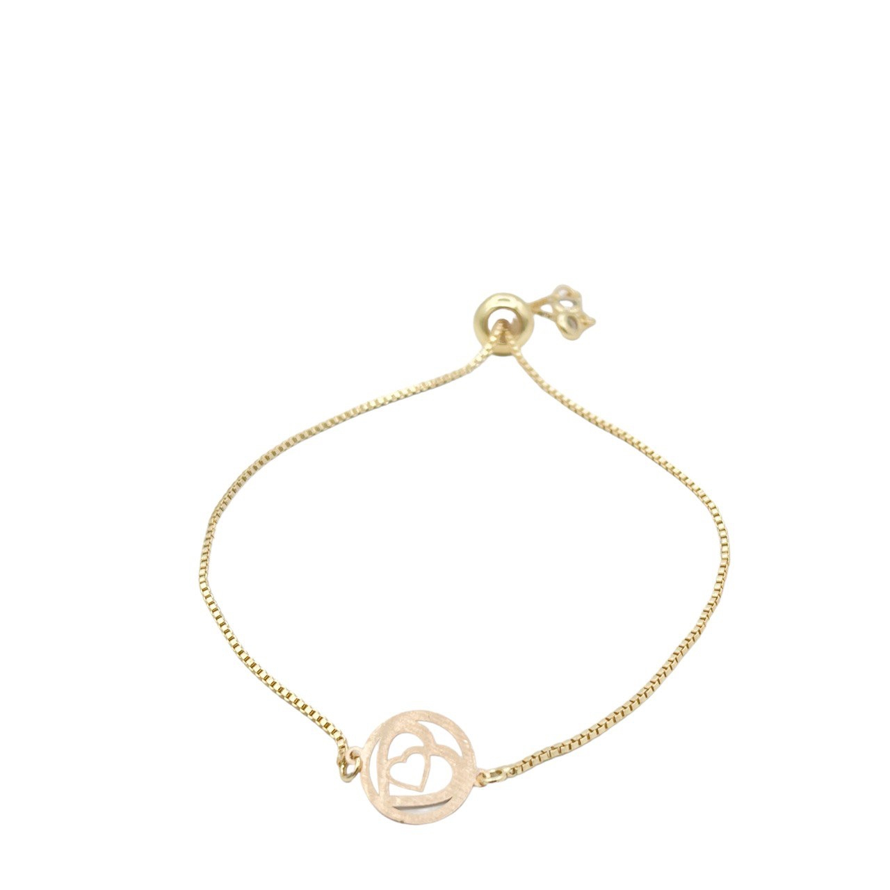 دستبند طلای 18 عیار بند زنجیری کدDP117