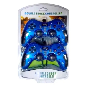 دسته بازی سیم دار دوبل شوکدار حرفه ای مدل USB-606