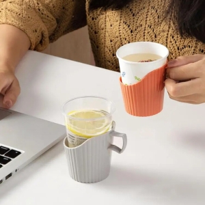 نگهدارنده لیوان یکبار مصرف بسته 50 عددی