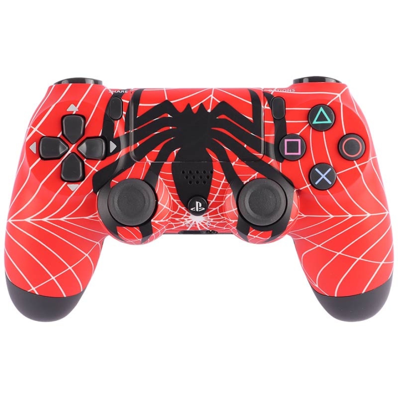 دسته بازی بی سیم سونی Dualshock 4 High Copy درجه یک طرح 2 Marvel's Spider-Man مناسب برای PS4