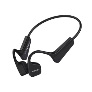  هندزفری بی سیم گردنی القایی رسی Recci Front Runner Bone wireless headphones REP-W40 