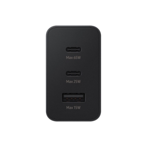 آداپتور سامسونگ 65 وات Trio مدل EP-T6530 به همراه تبدیل دو شاخه