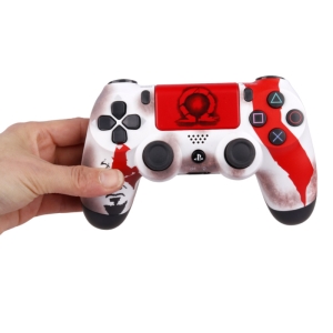 دسته بازی بی سیم سونی Dualshock 4 High Copy درجه یک طرح God Of War 2 مناسب برای PS4
