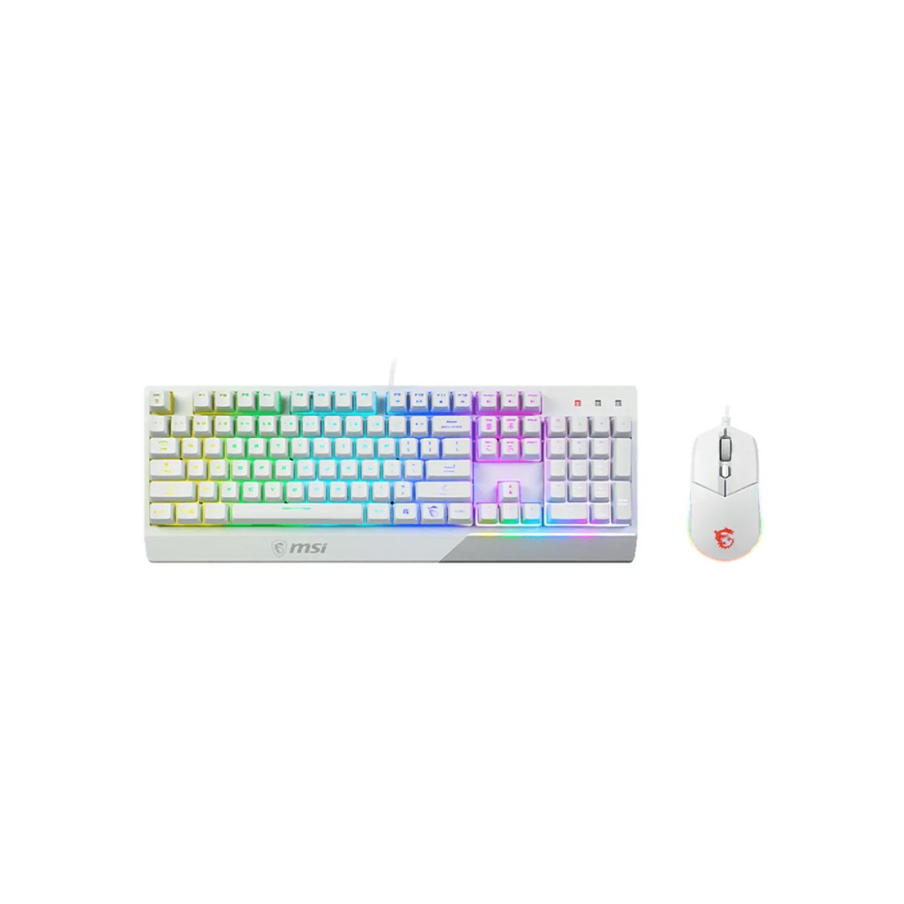 موس و کیبورد ام اس آی  مدل Vigor GK30 White