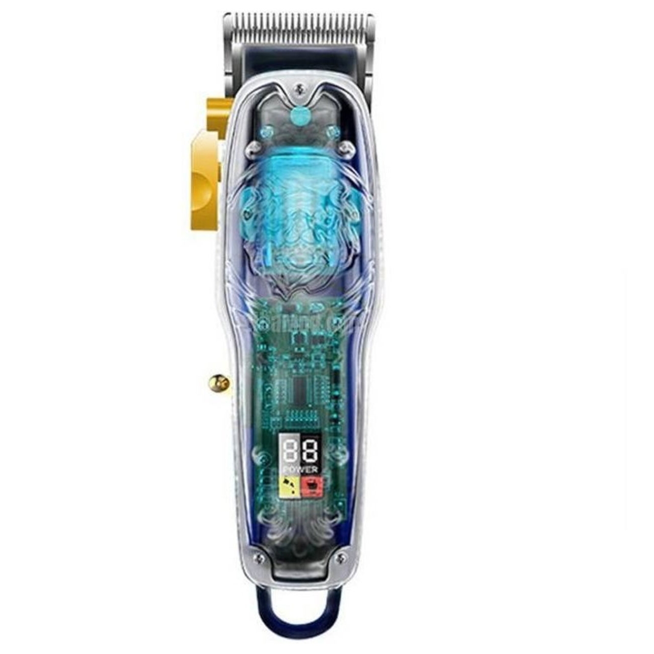  ریش تراش و ماشین اصلاح موی سر شارژی با طراحی شفاف کمی MM-2707PG 