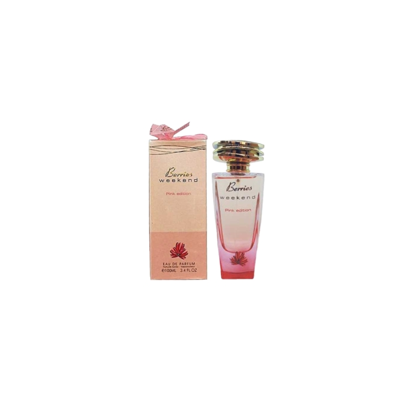 ادو پرفیوم زنانه فراگرنس ورد مدل باربری ویکند پینک ادیشن حجم ۱۰۰ میل