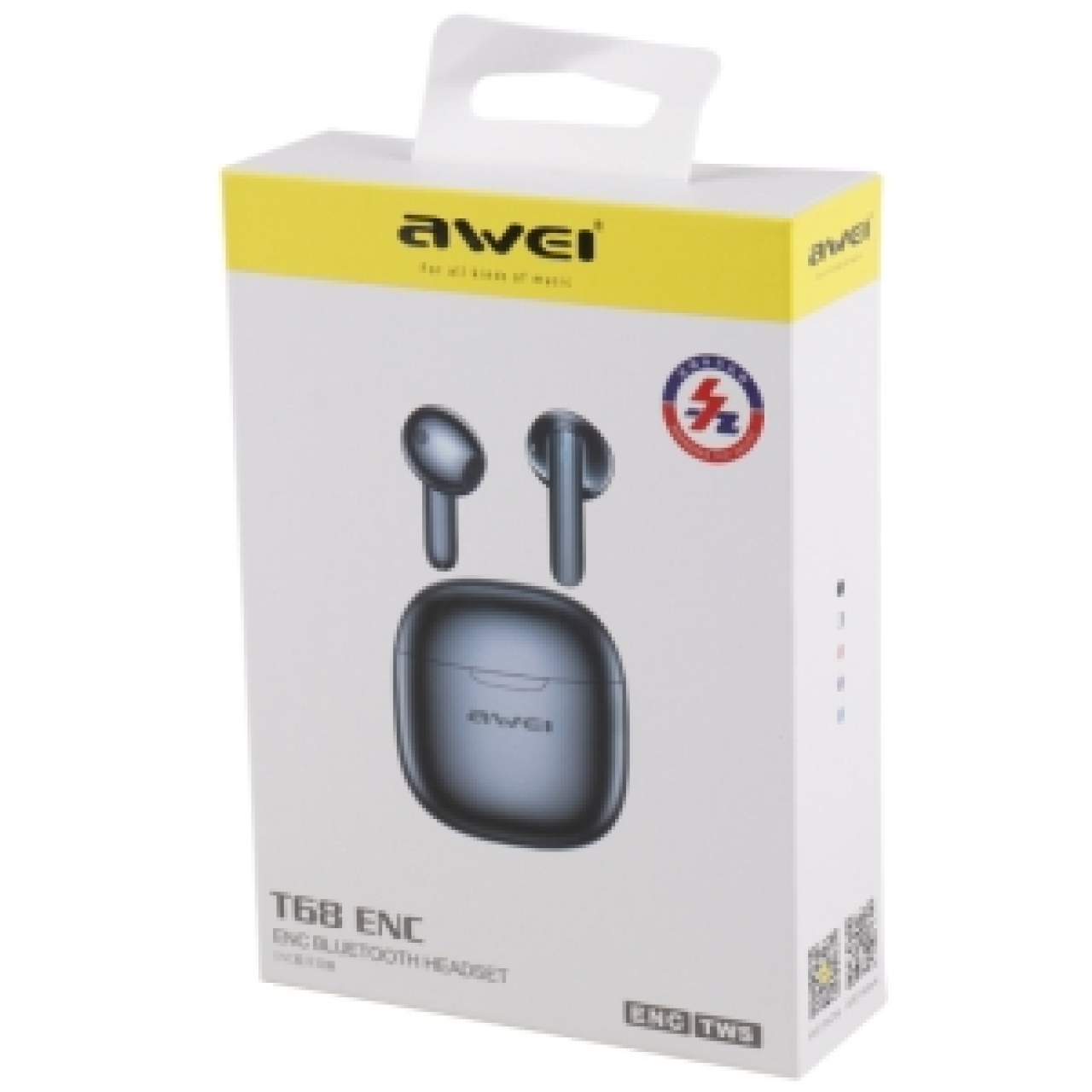 هندزفری بلوتوث اوی مدل Awei T68 ENC TWS