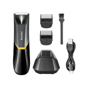  ماشین اصلاح موی بدن شارژی ضدآب کمی مدل Kemei Body Hair Trimmer KM-3208 