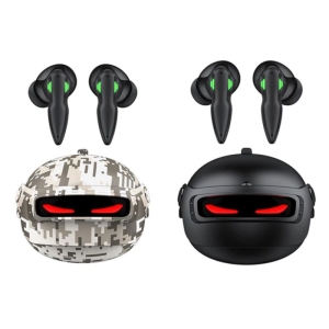  هندزفری بی سیم گیمینگ با نسخه 5.3 بلوتوث رسی Recci REP-W48 Helmet Appearance TWS earbuds 