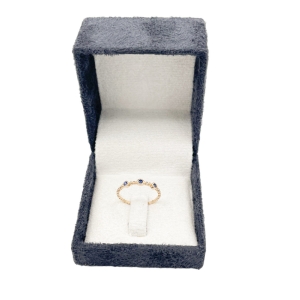 انگشتر طلای 18 عیار طرح مینیمال کد A023