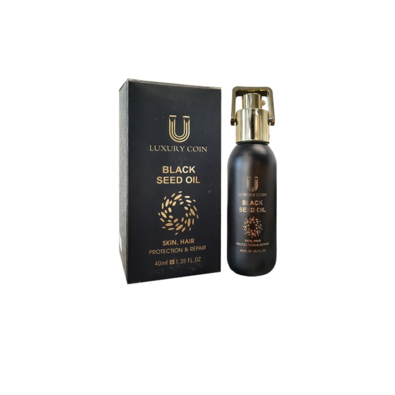 روغن ترکیبی سیاه دانه، جوانه گندم و آرگان لاکچری کوین حجم 40 میل