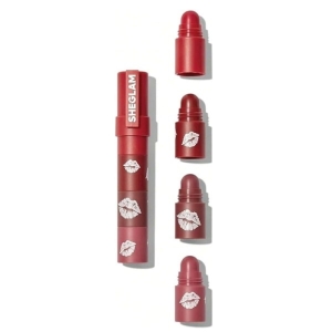 رژ لب ۴ تکه شیگلم مدل MEGA LIP STACKS رنگ Pink