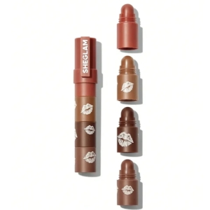 رژ لب ۴ تکه شیگلم مدل MEGA LIP STACKS رنگ Nude