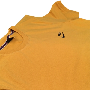 ست تی شرت و شلوارک مردانه مدل NN رنگ زرد