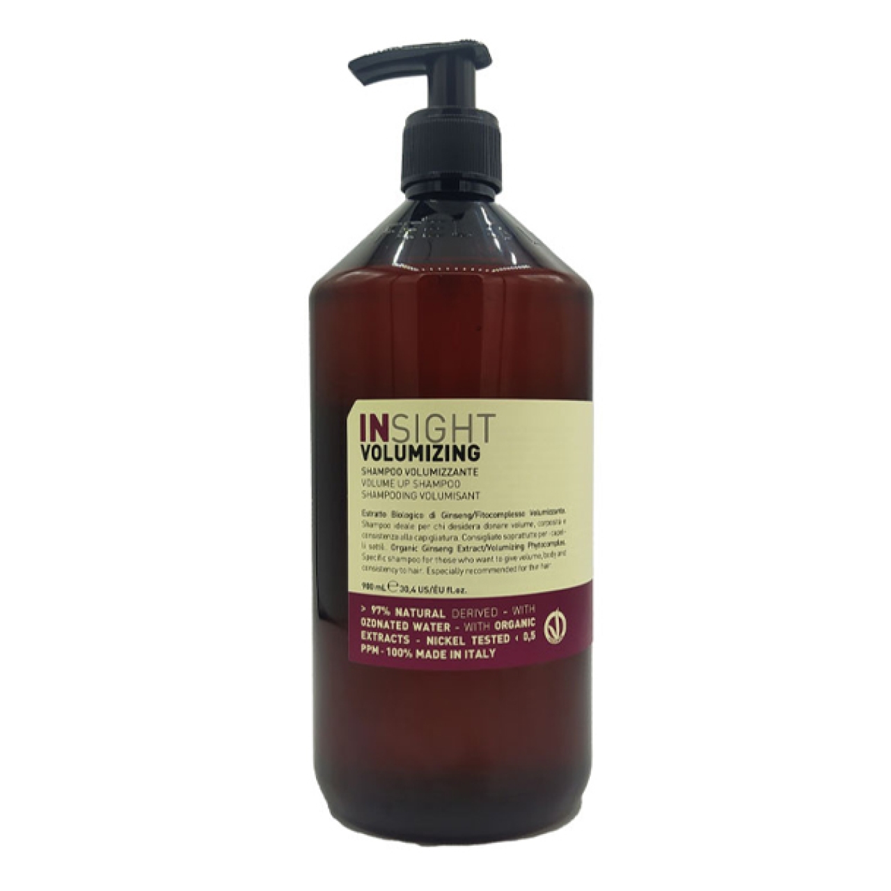 شامپو اینسایت مدل volumizing حجم 900 میلی لیتر