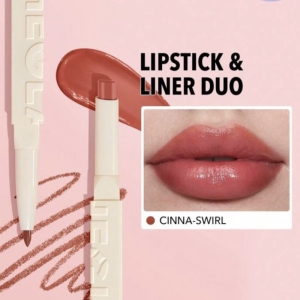 رژ لب و خط لب دو طرفه  شيگلم مدل SHEER TINTED رنگ CINNA-SWIRL