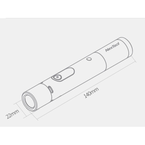  چراغ قوه و ردیاب دوربین مخفی شیائومی مدل NE20043 