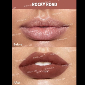 لیپ گلاس براشی شیگلم مدل GLOW ADDICT LIP BALM رنگ ROCKY ROAD