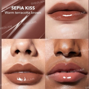 بالم لب حجم دهنده شیگلم رنگ SEPIA KISS