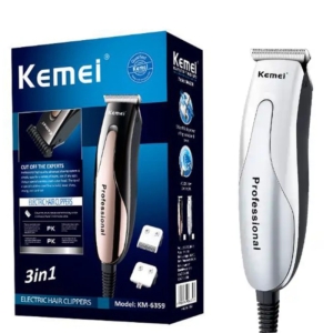 خطزن و ماشین اصلاح صورت و بدن 3 کاره برقی کیمی مدل Kemei KM-6359