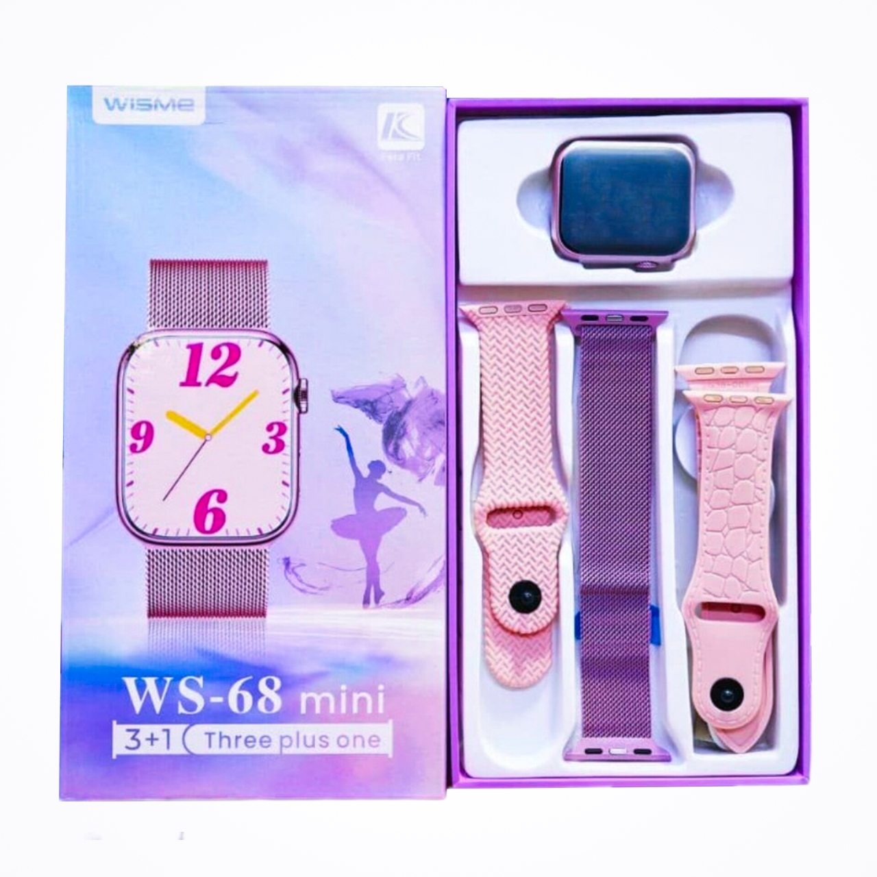 ساعت هوشمند WISME طرح اپل واچ مدل ws-68 mini