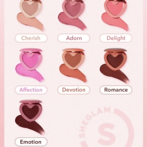 رژگونه کرمی شیگلم مدل CUPID CREAM BLUSH رنگ ADORN