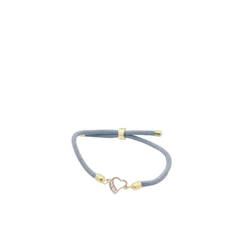 دستبند طلا بند ابریشمی کد DP150