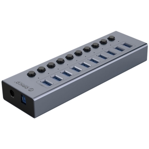  هاب 10 پورت یو اس بی فلزی اوریکو مدل BT2U3-10AB 