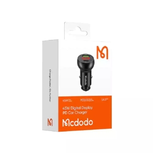 شارژر فندکی 2 پورت شارژ سریع 45 وات مک دودو مدل MCDODO CC-7030