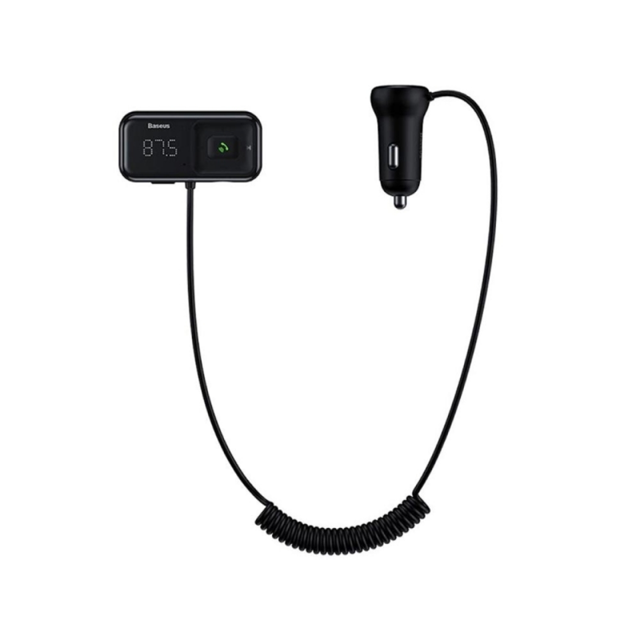  شارژر فندکی فست شارژ ماشین با قابلیت پخش موسیقی و تماس بیسوس مدل CCMT-E01 